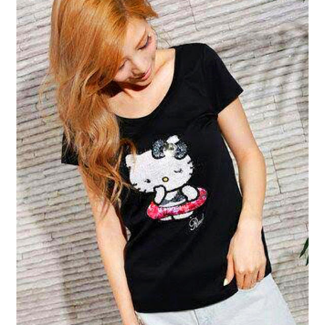 Rady(レディー)のrady✖️hello Kitty tシャツ レディースのトップス(Tシャツ(半袖/袖なし))の商品写真