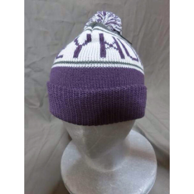 Hurley(ハーレー)のhurley撥水ロゴニットキャップ紫系 メンズの帽子(ニット帽/ビーニー)の商品写真
