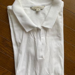 カルバンクライン(Calvin Klein)の【ミニー様専用】ポロシャツ  白　(ポロシャツ)