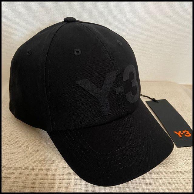 新品☆Y-3 ワイスリー☆人気のロゴキャップ　ブラック