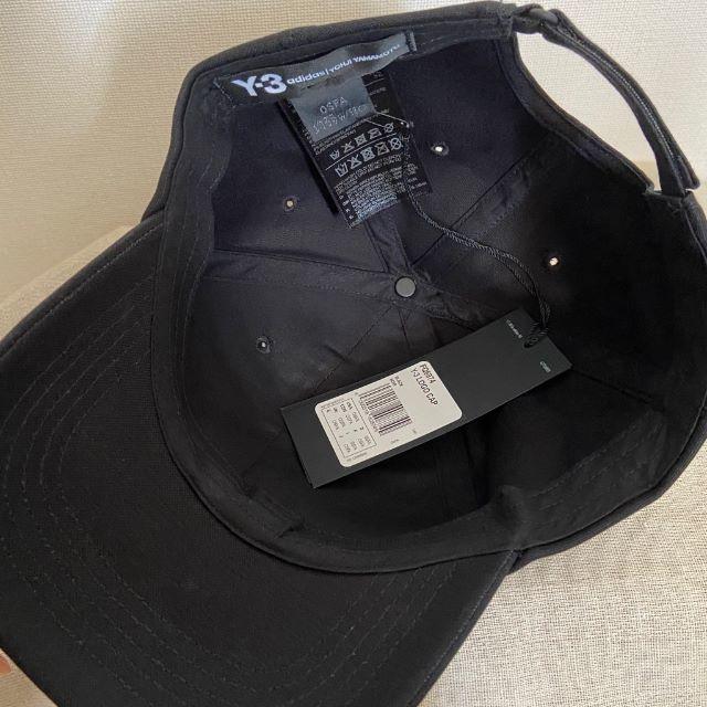 Y-3(ワイスリー)の新品☆Y-3 ワイスリー☆人気のロゴキャップ　ブラック メンズの帽子(キャップ)の商品写真