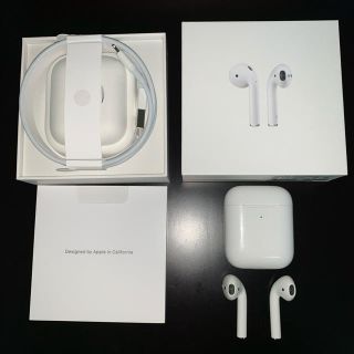 アップル(Apple)のAirPods エアポッツ イヤホン 第2世代②(ヘッドフォン/イヤフォン)