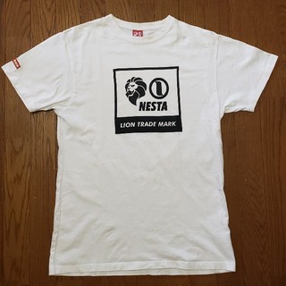 ネスタブランド(NESTA BRAND)のNEST　Tシャツ（白）黒プリント(Tシャツ/カットソー(半袖/袖なし))
