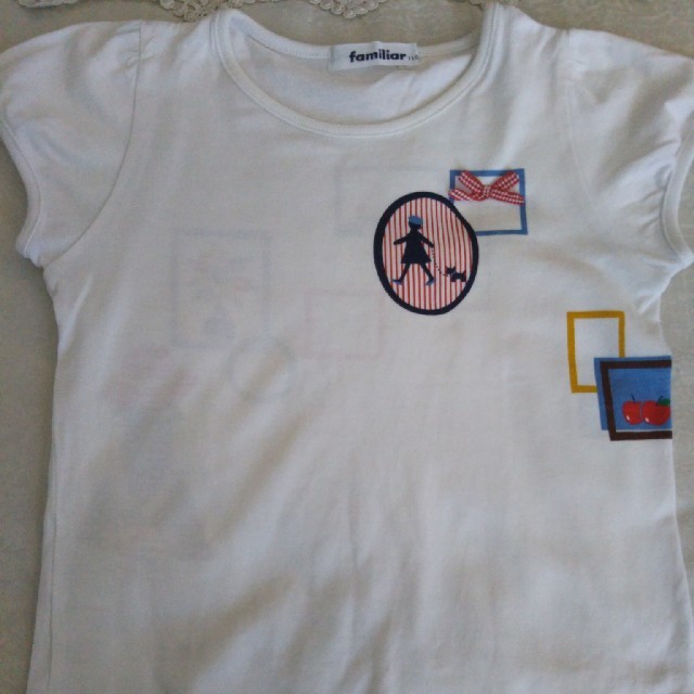 familiar(ファミリア)のファミリア　Tシャツ　110センチ キッズ/ベビー/マタニティのキッズ服女の子用(90cm~)(Tシャツ/カットソー)の商品写真