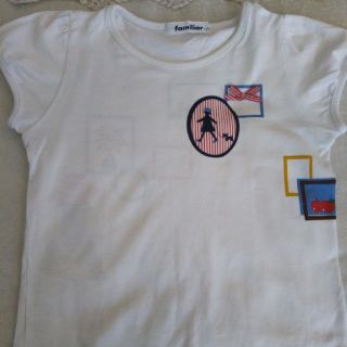 ファミリア(familiar)のファミリア　Tシャツ　110センチ(Tシャツ/カットソー)