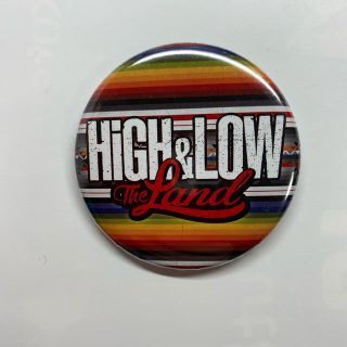 エグザイル トライブ(EXILE TRIBE)のHiGH & LOW THE LAND 缶バッジ(ミュージシャン)