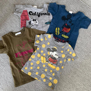 コドモビームス(こども ビームス)のTシャツ4枚set✳︎size100〜120(Tシャツ/カットソー)