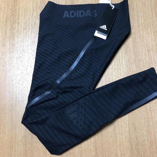 adidas(アディダス)のadidas スパッツ ロングタイツ CF7155 Mサイズ メンズのレッグウェア(レギンス/スパッツ)の商品写真