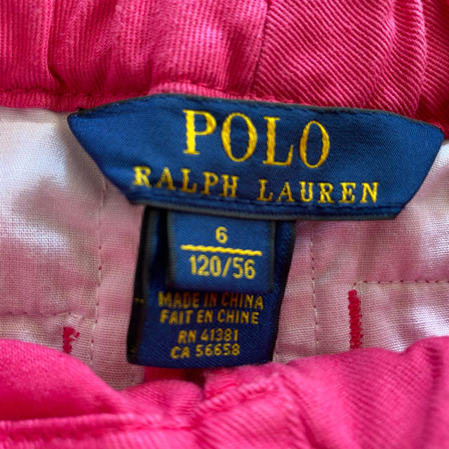 POLO RALPH LAUREN(ポロラルフローレン)のえもも様専用RALPH LAUREN 120cm 短パン キッズ/ベビー/マタニティのキッズ服女の子用(90cm~)(パンツ/スパッツ)の商品写真
