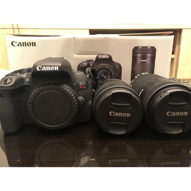 激安単価で Canon X9i・ダブルズームキット】 Kiss 【EOS - デジタル