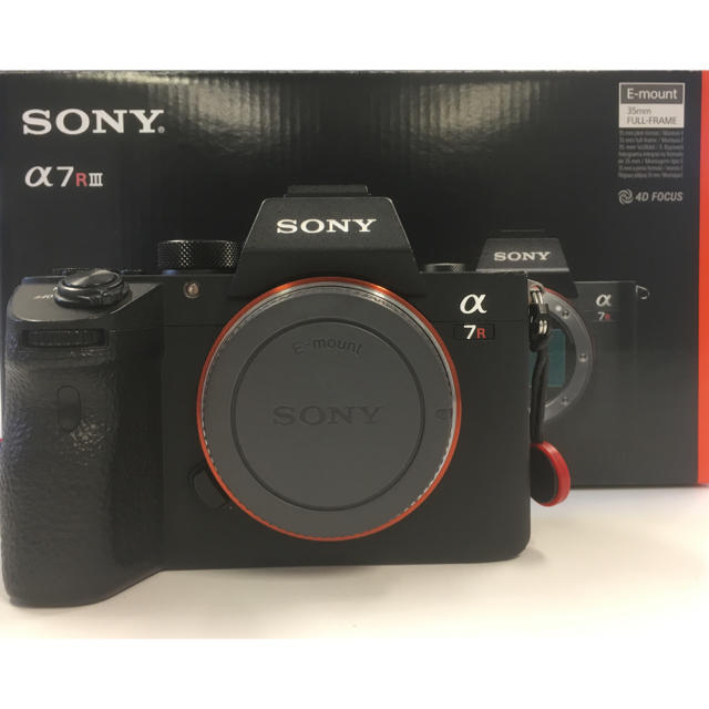 【新品より10万円お得】SONY α7Rlll 本体【相場内で最安】SONY