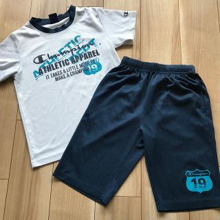 チャンピオン(Champion)の☆美品☆ チャンピオン150センチTシャツ&ハーフパンツ上下　送料無料　匿名配送(ウェア)