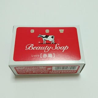 カウブランド(COW)の牛乳石鹸[赤箱]　2つ【バラ売り可】(ボディソープ/石鹸)