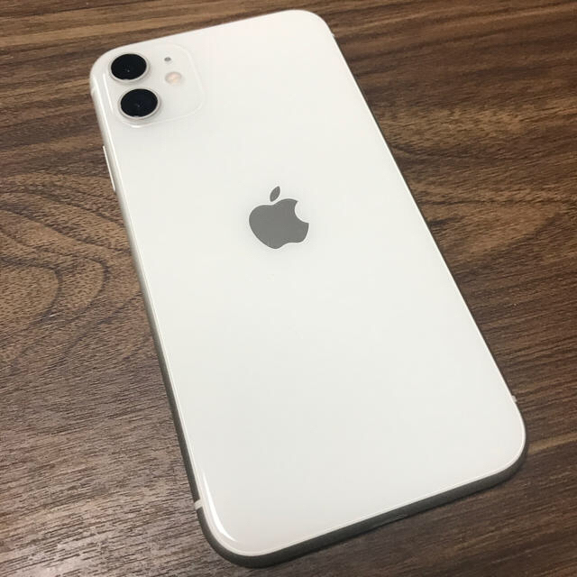 iPhone11 64GB SIMフリー 白 超美品スマホ/家電/カメラ