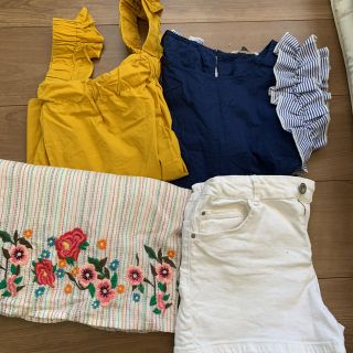 ザラキッズ(ZARA KIDS)の美品　ZARA 神戸レタス　韓国子供服　4点セット　150(その他)