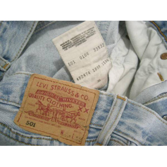 off671687様専用８０’ｓのＵＫ製のＬＥＶＩ’Ｓ５０１ メンズのパンツ(デニム/ジーンズ)の商品写真