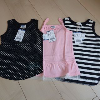 ブリーズ(BREEZE)の【BREEZE】 新品  タンクトップ キャミ セット サイズ90 女の子(Tシャツ/カットソー)