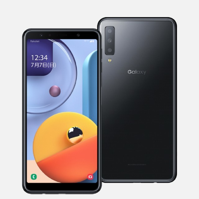 Galaxy A7 ブラック 64 GB 新品 回線対応 SIMフリー