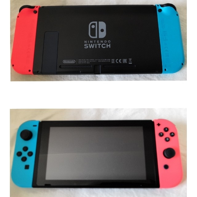 Nintendo Switch（旧型）JoyConネオンブルー/レッド