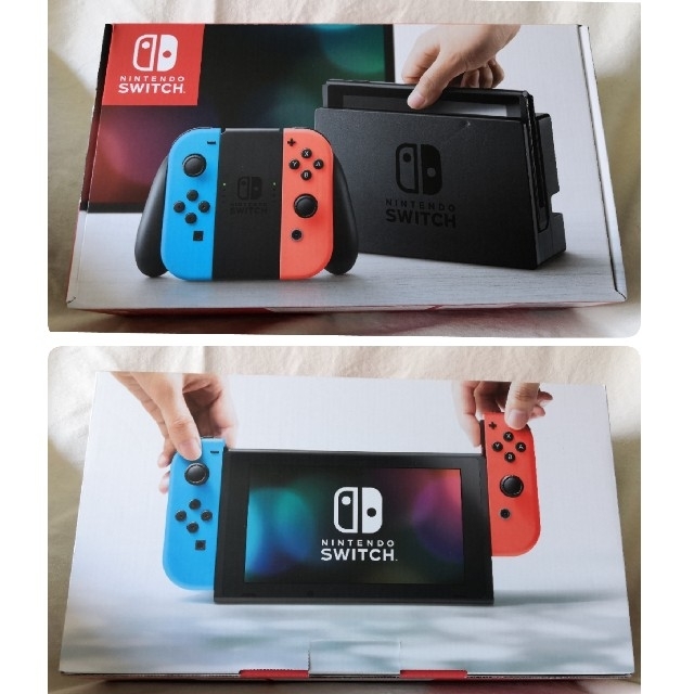 Nintendo Switch（旧型）JoyConネオンブルー/レッド