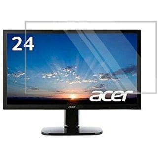 エイサー(Acer)のAcer モニター ディスプレイ 24インチ対応液晶画面保護フィルム(ディスプレイ)