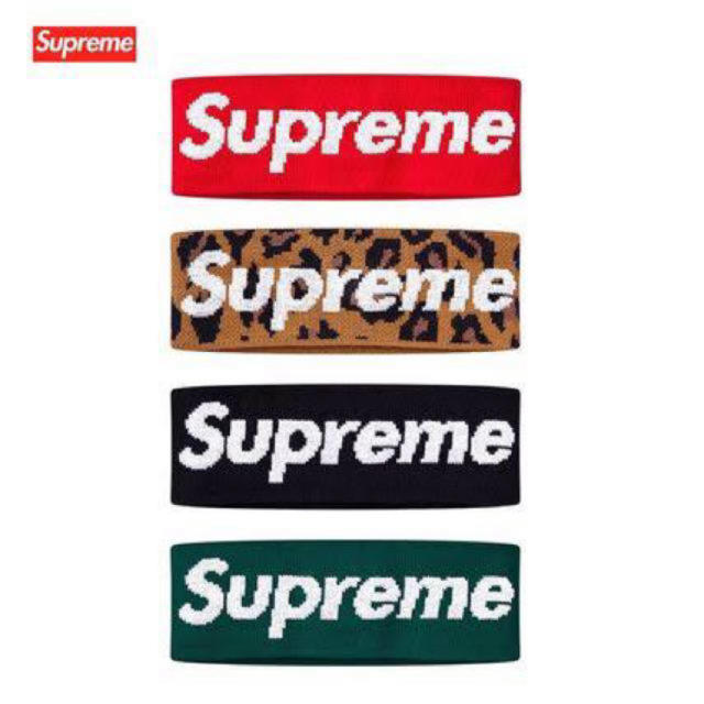 Supreme(シュプリーム)の国内正規 新品 Supreme New Era ヘッドバンド 黒 18AW メンズの帽子(その他)の商品写真