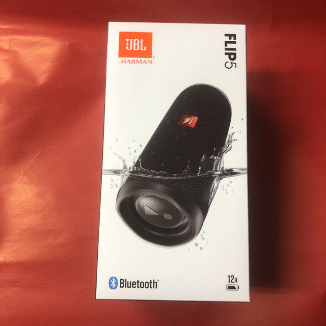 JBLJBL FLIP5 blutoothスピーカー⭐️BLACK⭐️新品未開封品