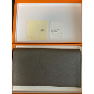 エルメス(Hermes)のエルメス　財布　シチズンツイル　ロング　エタン　正規品(財布)