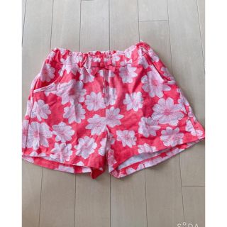 ニシマツヤ(西松屋)の新品　西松屋　女児花柄ショートパンツ(パンツ/スパッツ)