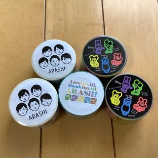 アラシ(嵐)の新品未使用！　嵐　展覧会グッズ　マスキングテープ5点セット(テープ/マスキングテープ)