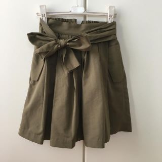 ジルバイジルスチュアート(JILL by JILLSTUART)のJILL by JILLSTUART ウエストリボン付きミニスカート(ミニスカート)