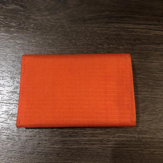 モンベル(mont bell)のモンベル トレール ワレット オレンジ(折り財布)