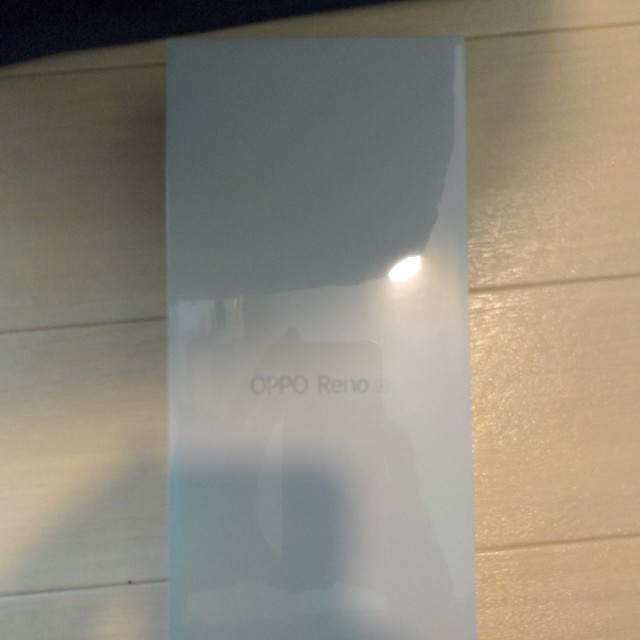 新品未開封！OPPO スマートフォン RENO A 64GB ブルースマホ家電カメラ