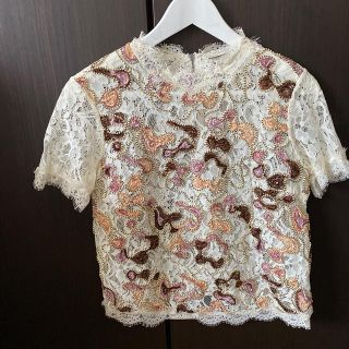 ザラ(ZARA)のZARA トップス(カットソー(半袖/袖なし))