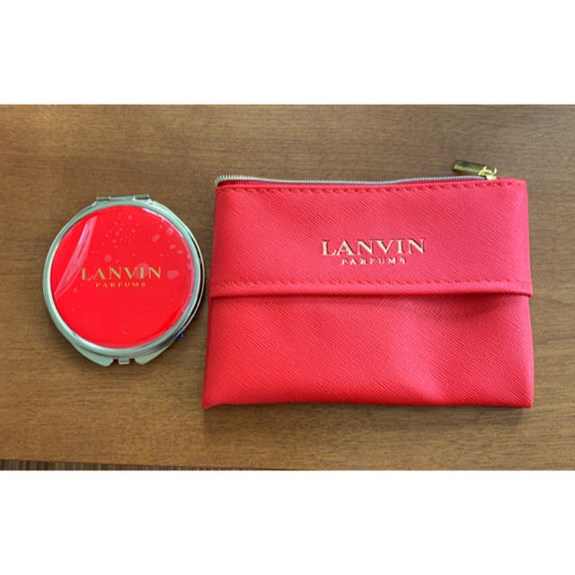 LANVIN(ランバン)の【新品未使用】ランバン モダンプリンセス ミラー&ポーチ レディースのファッション小物(ミラー)の商品写真