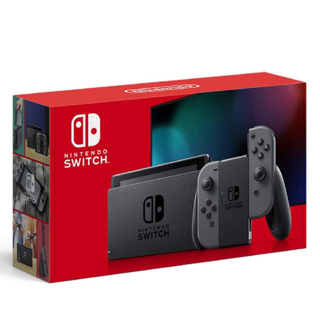 新品　ニンテンドースイッチ　本体　グレー