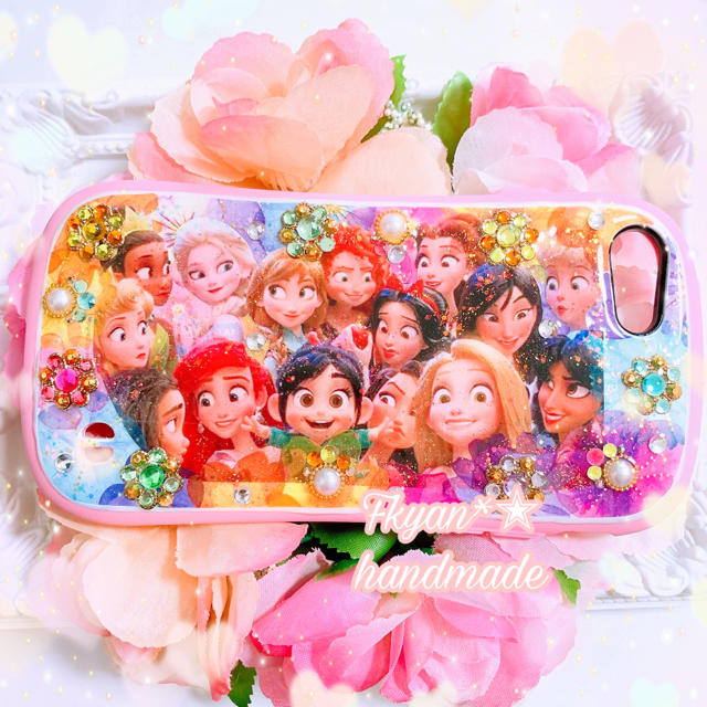 売り切れ必至! iPhoneケース ハンドメイド ディズニー プリンセス iPhoneケース