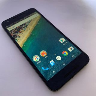 ☆良品☆Ymobile☆Nexus5X ブラック☆AK05-096(スマートフォン本体)