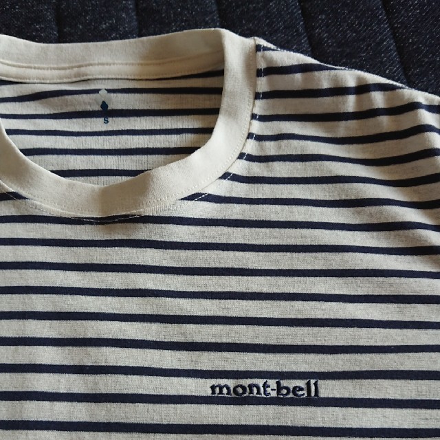 mont bell(モンベル)のmont-bell ボーダー Tシャツ S  メンズのトップス(Tシャツ/カットソー(半袖/袖なし))の商品写真