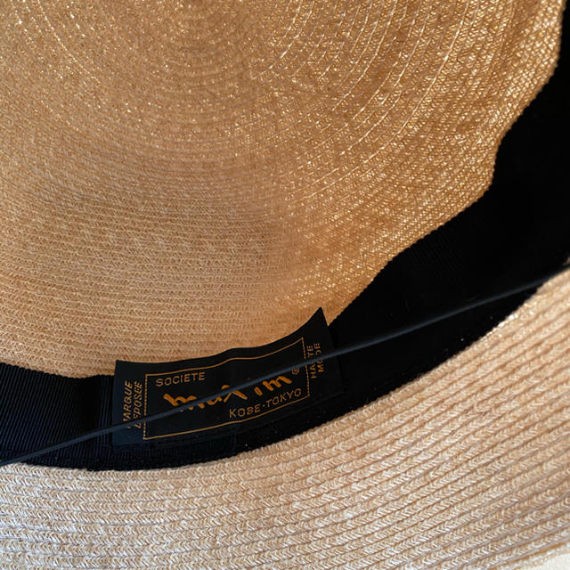 FOXEY(フォクシー)のご専用♡極美品♡マキシン　帽子　おりぼん　ブラック レディースの帽子(麦わら帽子/ストローハット)の商品写真