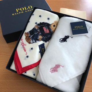 ポロラルフローレン(POLO RALPH LAUREN)のpolo ハンカチセット　新品(ハンカチ)