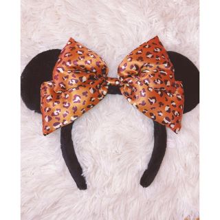 ディズニー(Disney)の❤︎ディズニーカチューシャ　レオパード柄❤︎(カチューシャ)