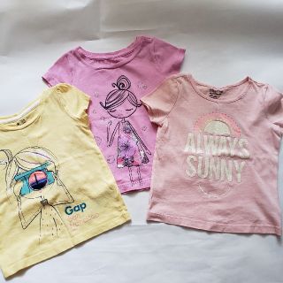 ベビーギャップ(babyGAP)のGAPTシャツ3点セット90センチ(Tシャツ/カットソー)