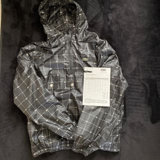 シュプリーム(Supreme)のSupreme Lacoste Reflective Anorak 黒 18ss(ナイロンジャケット)