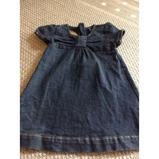 ベビーギャップ(babyGAP)のGap★デニムワンピース★美品★95(ワンピース)