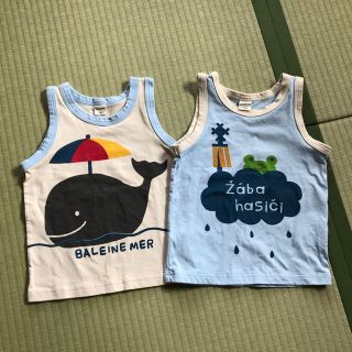 ニコフラート(nicohrat)のnicohrat タンクトップ　120サイズ　二枚組(Tシャツ/カットソー)