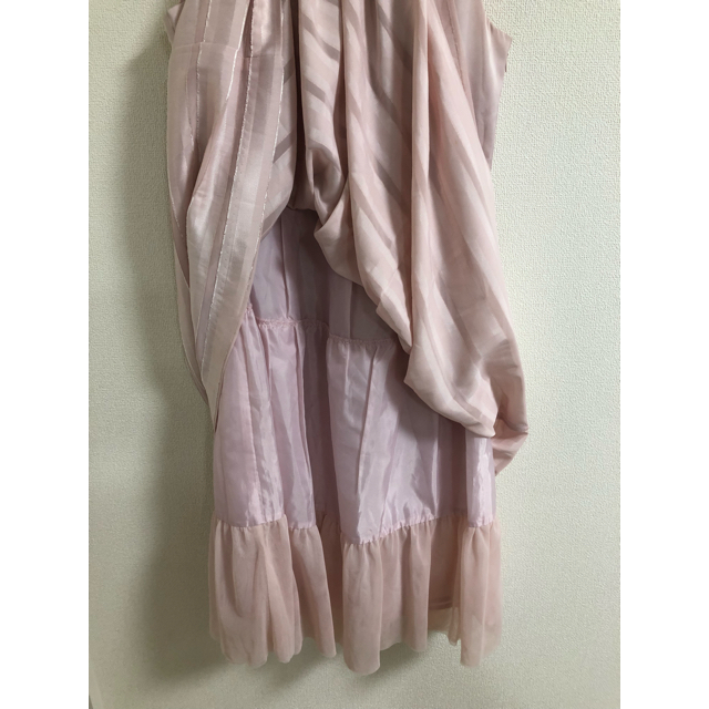anySiS(エニィスィス)のanysis エニシス ドレス ピンク パーティードレス 結婚式 お呼ばれ レディースのフォーマル/ドレス(ミディアムドレス)の商品写真