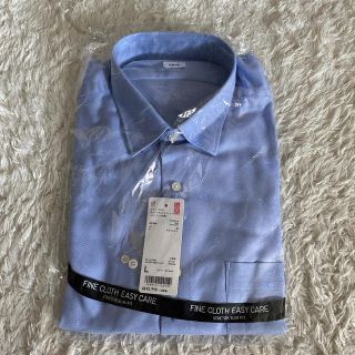 ユニクロ(UNIQLO)の【未開封】UNIQLO ファインクロス　ストレッチスリムフィットドビーシャツ(シャツ)