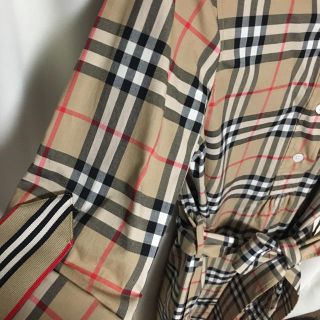 BURBERRY - バーバリー チェックワンピースの通販 by みこ's shop