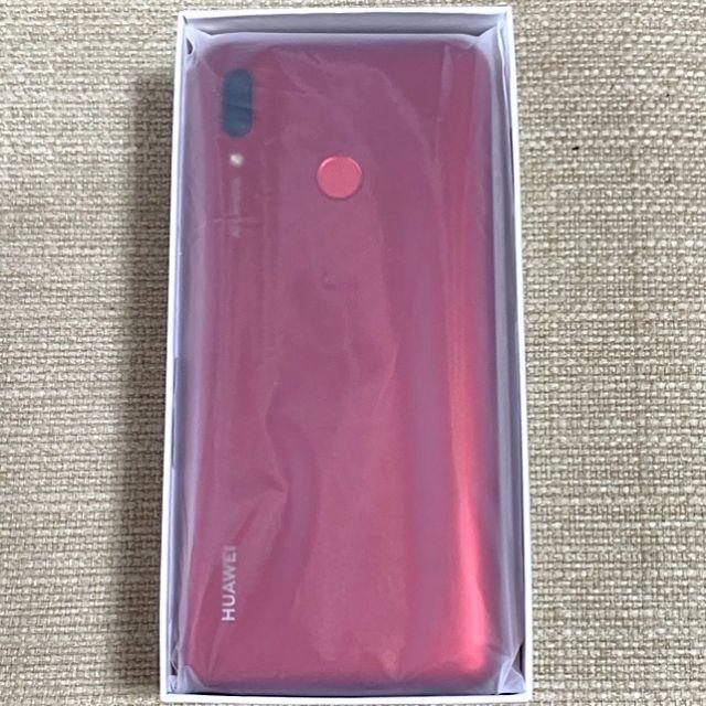 HUAWEI nova lite 3 Coral Red 国内版SIMフリー スマホ/家電/カメラのスマートフォン/携帯電話(携帯電話本体)の商品写真